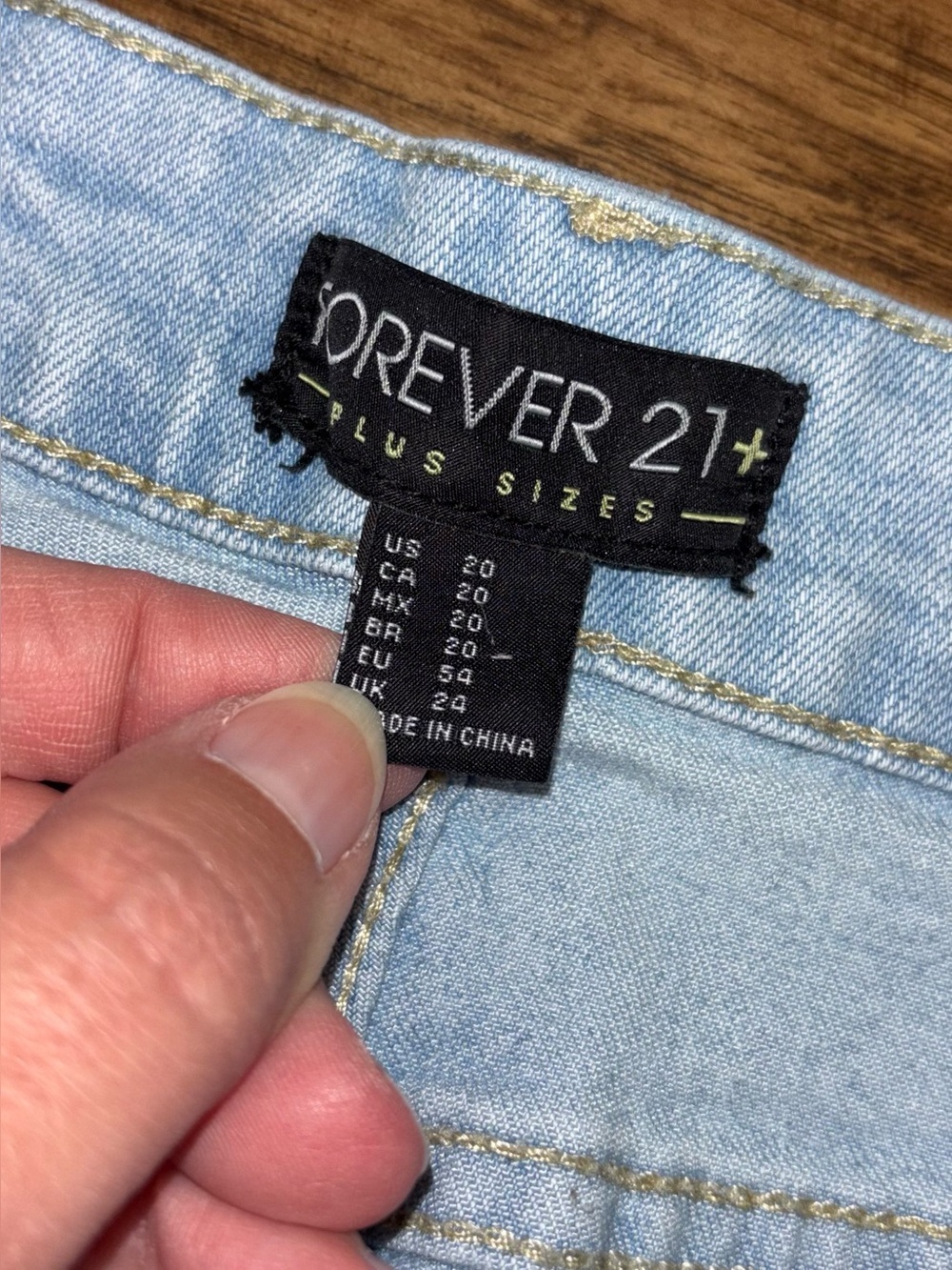 Forever 21 High Rise Shorts Plus Size 20 - Picture 2 of 8